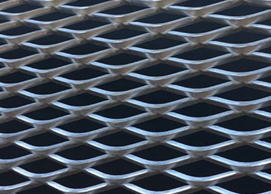 شکل تزیین شده مش مشبک فلزی Diamand Hole شکل برای دکوراسیون معماری