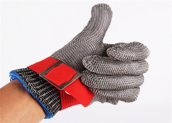 دستکش ایمنی از جنس استنلس استیل SS304 ، دستکش فلزی برای برش