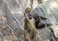 محفظه توری میمون سیم طناب فلزی پرنده کوچک Ss Zoo Nancing شبکه کابلی انعطاف پذیر