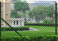 نرده های زنجیره ای 6 فوت 9 با پوشش پی وی سی و گالوانیزه برای منازل مسکونی