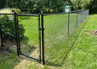 حصار زنجیره ای با پوشش پی وی سی 50×50 میلی متر یا گالوانیزه برای مزرعه و نیروگاه