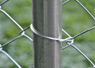 6 1/2 &quot;اتصالات نرده زنجیره ای اتصال سیم کراوات آلومینیوم ساخت مقاومت در برابر زنگ زدگی