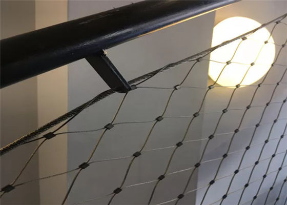 2.0MM Staircase Infill Balustrade Netting / مش سیم کابل تزئینی بیرونی / داخلی