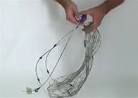 سیم های طناب سیم مفتول فولادی ضد زنگ 2 میلی متر دست بافته شده سفارشی