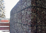 جواهرات تزئینی گبیون برای دیوار نرده باغ ، محوطه سنگی محوطه