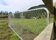 دروازه نرده محصور زنجیره ای بادوام برای محوطه گوزن های حیوانات گوزن