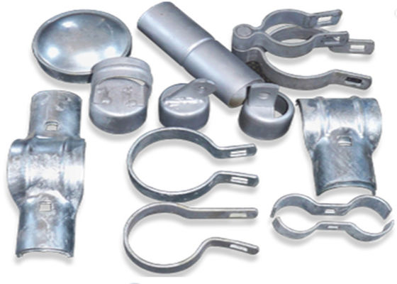 اتصالات نرده پیوندی زنجیره ای گالوانیزه / PVC