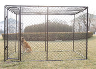 2 سگ پیوندی زنجیر سیم گالوانیزه 2 میلی متری 13 پا X 7.5 پا X 6 پا
