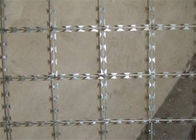 Welded Fencing Square Blade Mesh CBT60 Razor Wire Concertina Laminated Net