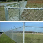 زمین ورزشی در فضای باز SGS حصار پیوند زنجیر سبز با پوشش پی وی سی ارتفاع 2 متر