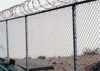 حصار مشبک زنجیره ای 1x1 آلومینیومی قطر سیم 1.8 میلی متری